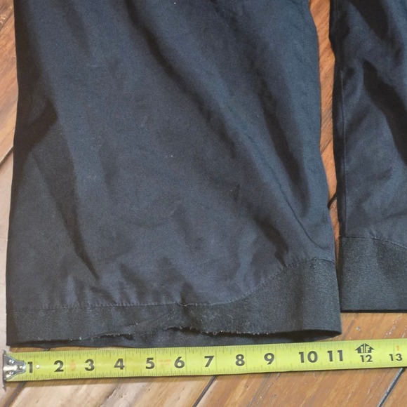 Spyder Mens Black Ski Snowboard Pants XL Regular Adjustable Waist Cargo Pockets